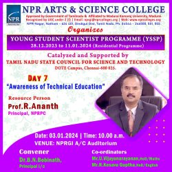 Guest Lecture on Awareness of Technical Education Guest Lecture on Awareness of Technical Education