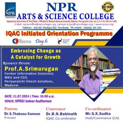 Day – 6 | Orientation Program | Guest Lecture Day – 6 | Orientation Program | Guest Lecture
