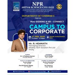 MoU Signing Ceremony and HR Connect on Campus to Corporate MoU Signing Ceremony and HR Connect on Campus to Corporate